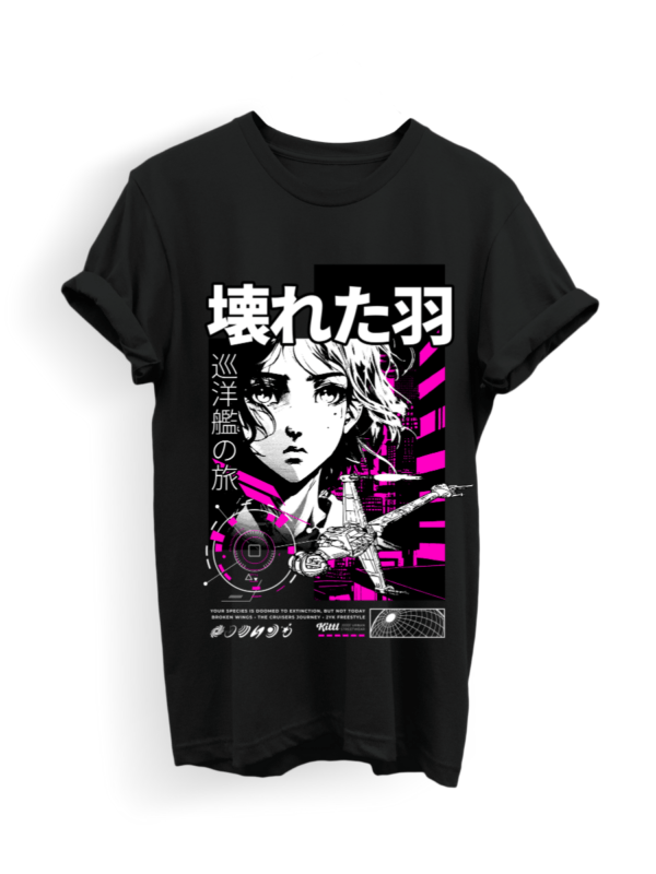 Anime Tshirt | Pink