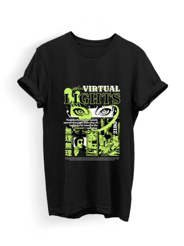 Virtual Lights | Party Wear Tee