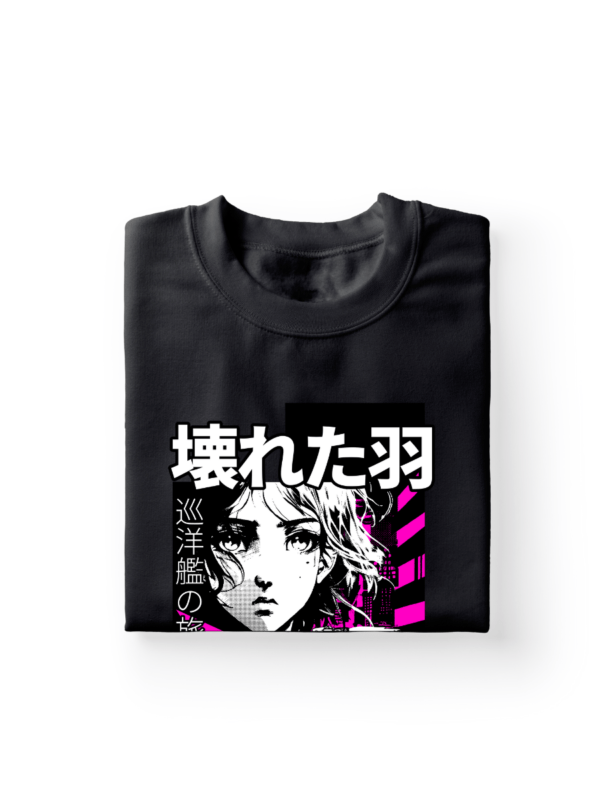 Anime Tshirt | Pink - Image 2