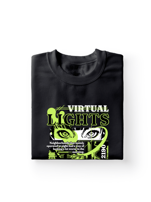 Virtual Lights | Party Wear Tee - Image 2