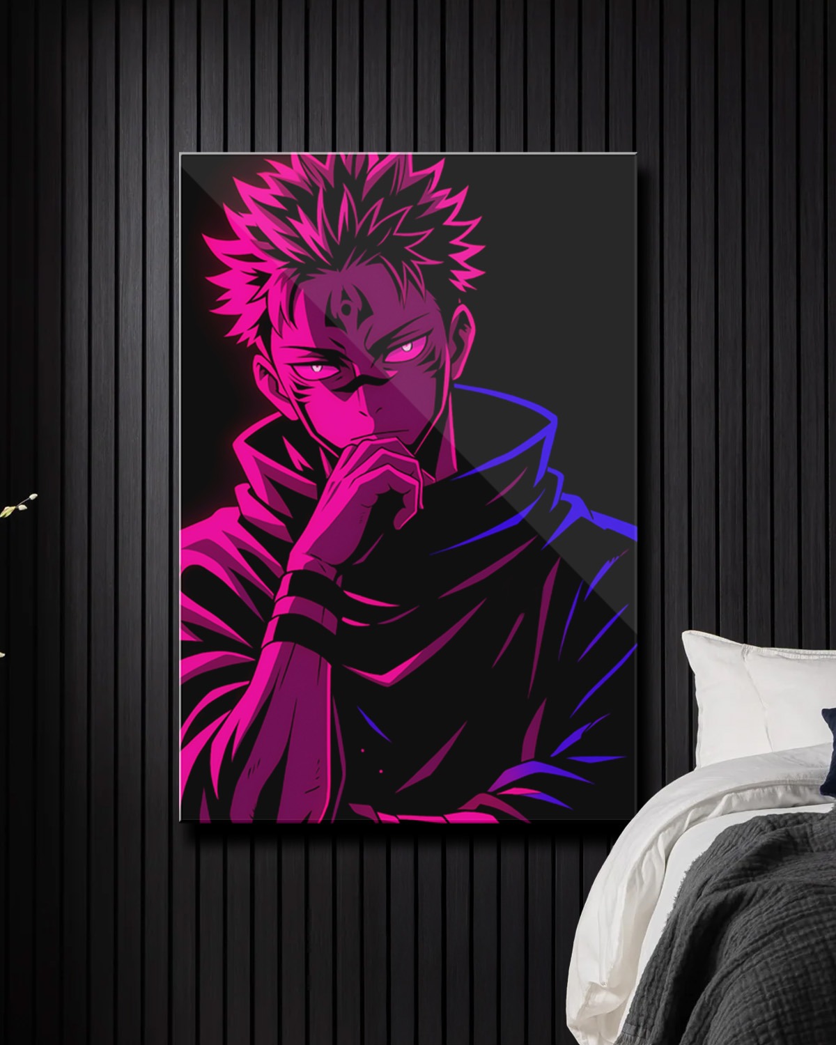 Ryomen Sukuna | Jujutsu Kaisen Metallic Poster | King of Curses Poster for Room