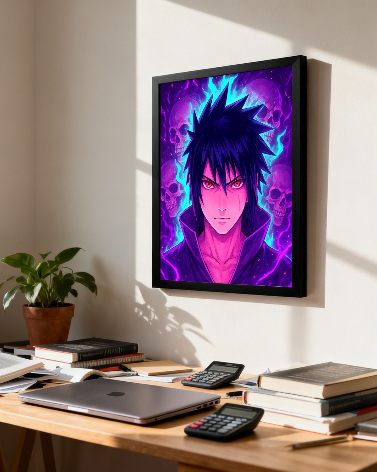 Sasuke Uchiha | Naruto Anime Wall Poster | Shinobi Poster for Bedroom - Image 3