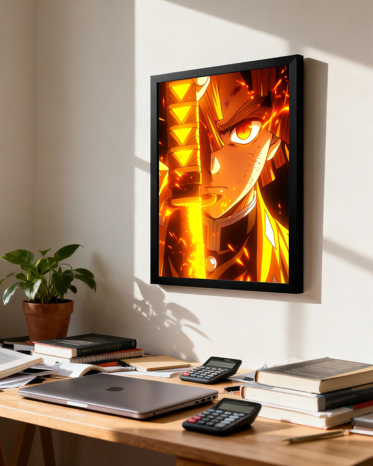 Zenitsu Agatsuma | Demon Slayer Wall Poster | Thunder Breathing Poster for Room - Image 3