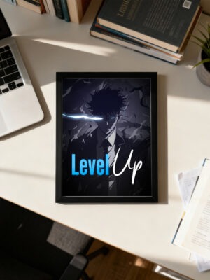 Level Up | Motivational Wall Frame