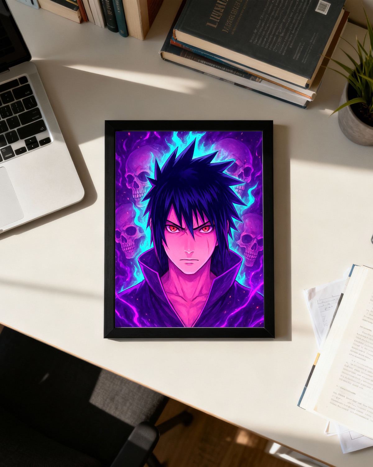 Sasuke Uchiha | Naruto Anime Wall Poster | Shinobi Poster for Bedroom