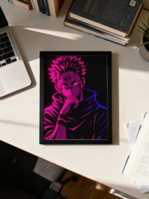 Ryomen Sukuna | Jujutsu Kaisen Wall Poster | Cursed King Poster for Bedroom
