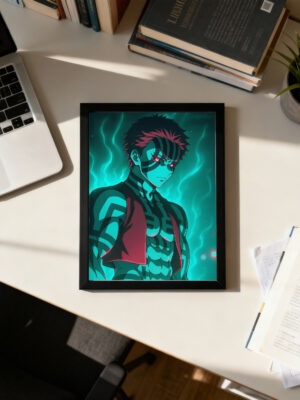 Akaza | Demon Slayer Wall Poster | Upper Moon 3 Poster for Room