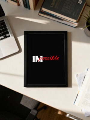 I M Possible | Motivational Wall Frame