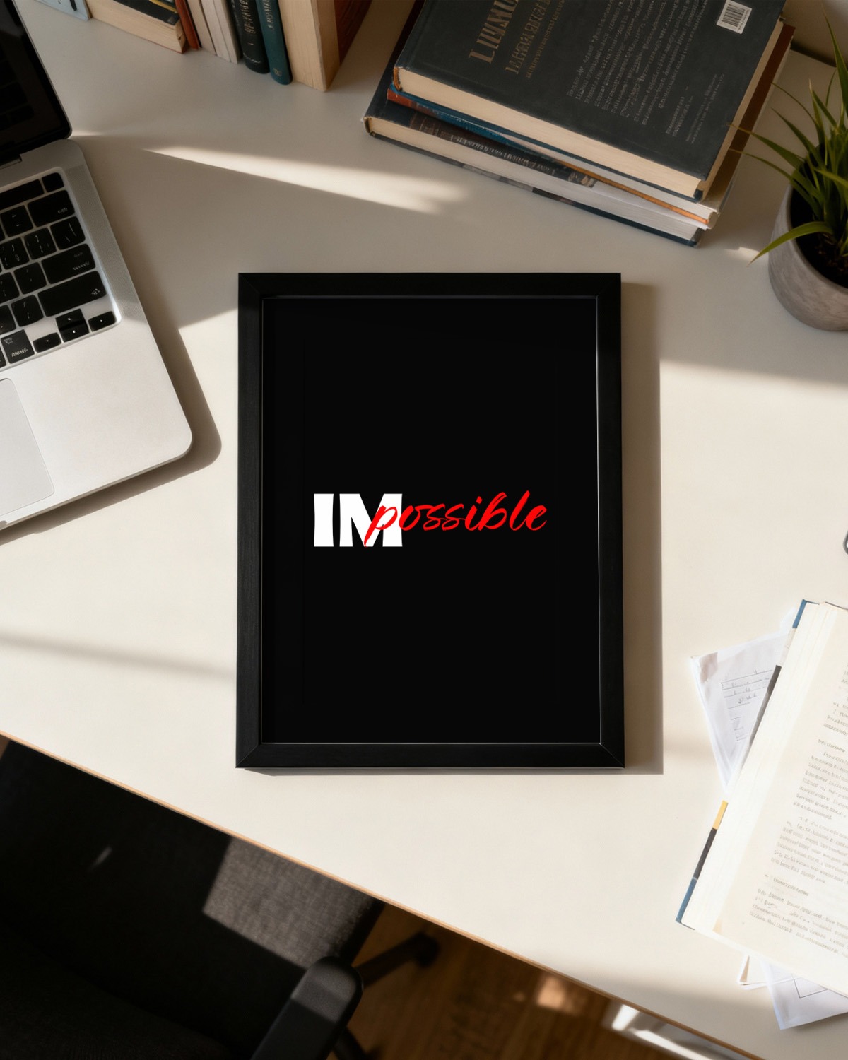 I M Possible | Motivational Wall Frame