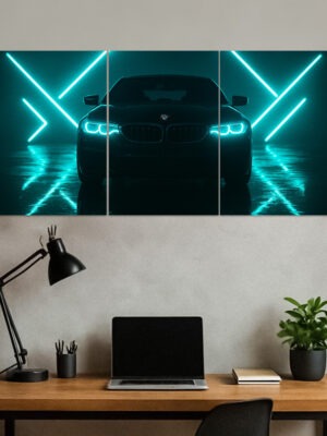 BMW Black | Luxury Car Wall Poster