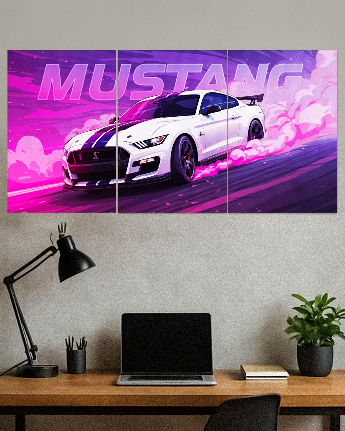 Mustang | Classic American Muscle Car Poster